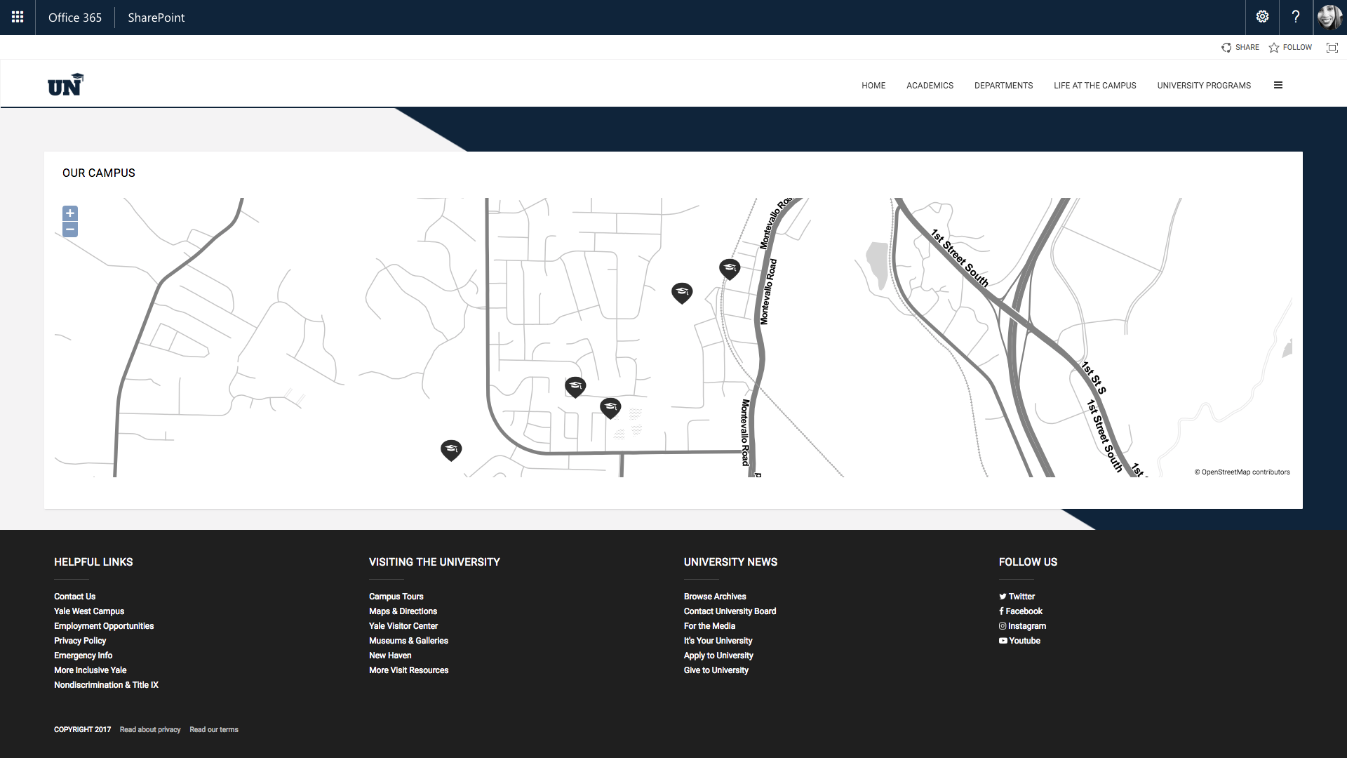 BindTuning Maps Web Part SharePoint