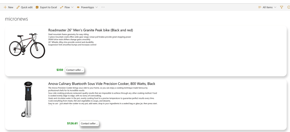 Row Formatting in SharePoint 2019