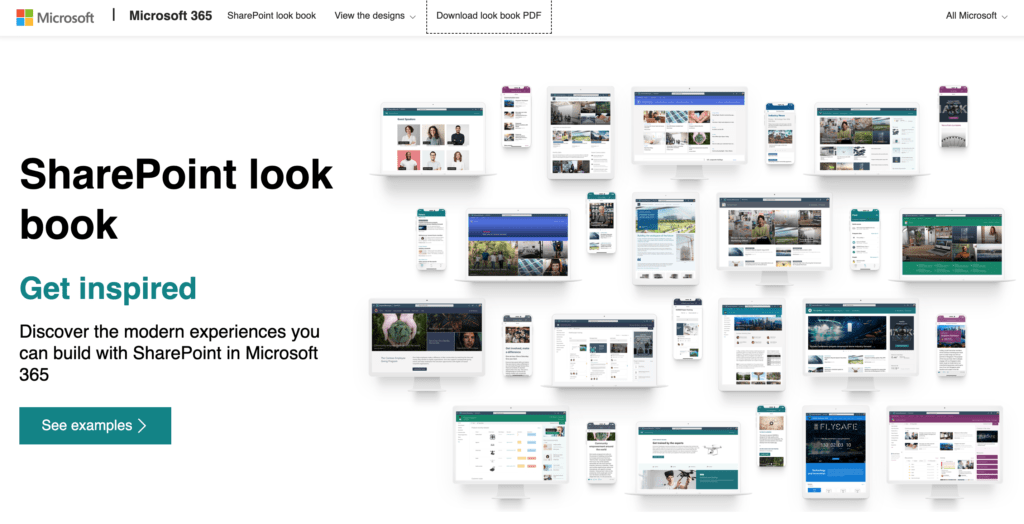 Microsoft SharePoint look book