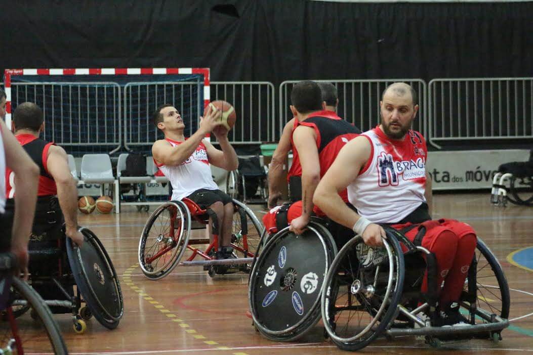 Wheelchair basketball team APD Braga