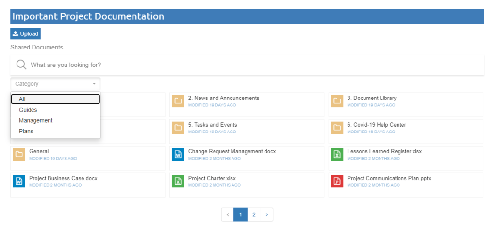 Documents web part filtering