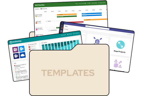 Project Management-based templates