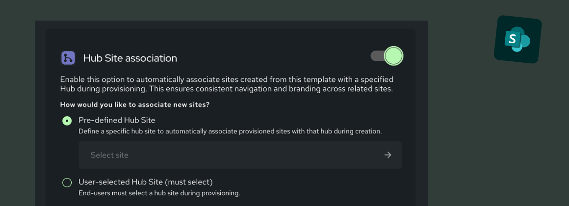creating-sharepoint-sites-with-automatic-hub-site-association
